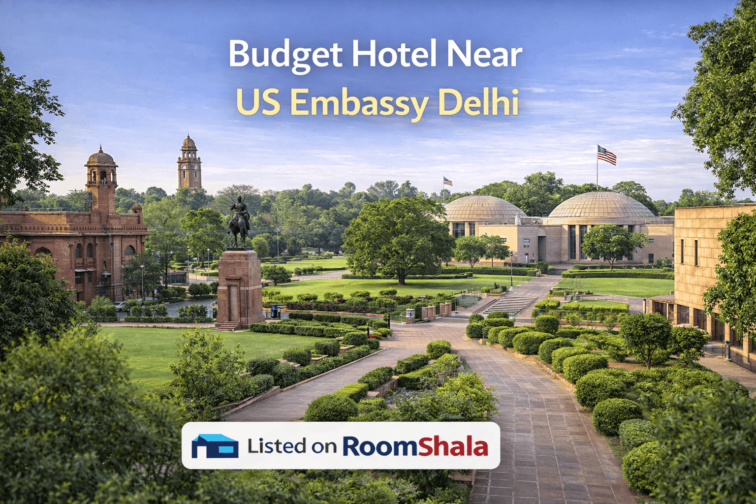 Near US Embassy Hotels in Delhi - Hotel Commodo By RoomShala
